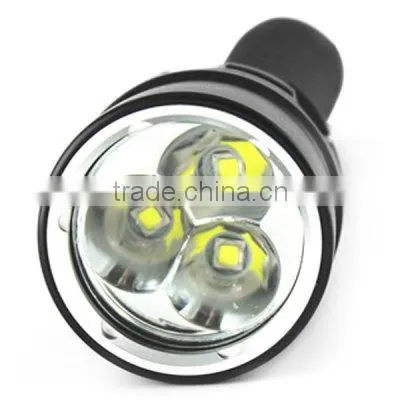 bright 1200 lumens led diving torch