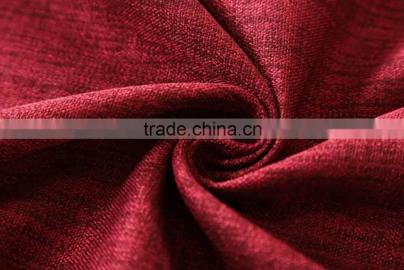 linen plain dyed fabric curtain panel