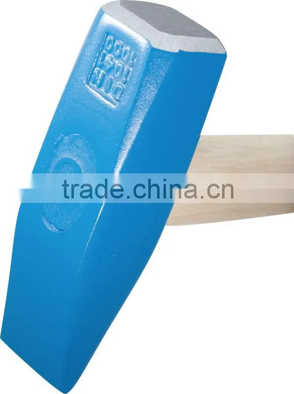 Germany type machinist hammer with wooden handle