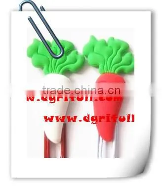 silicone heavy duty paper clip holder