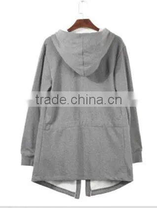 Men Fashion Sweatshirt Hoodie Hooded Cardigan Outerwear