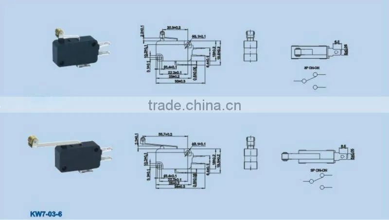 'SS-12E04 mini slide switch