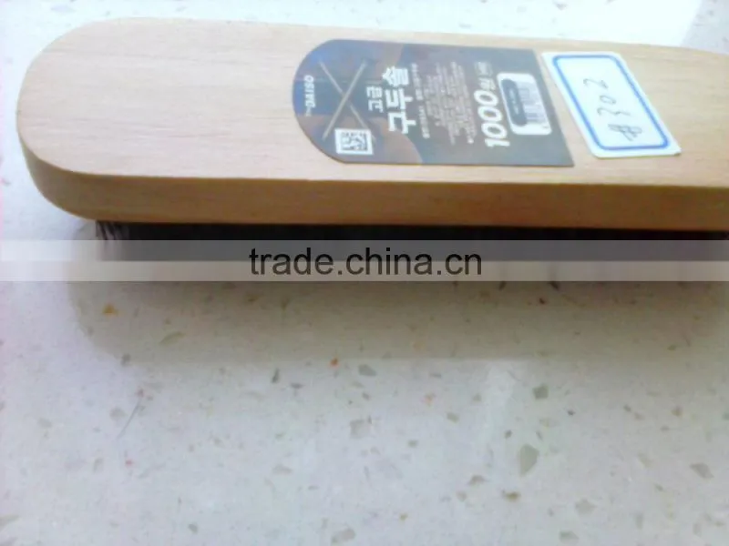 wholesale factory price Maple shoe brushes in China