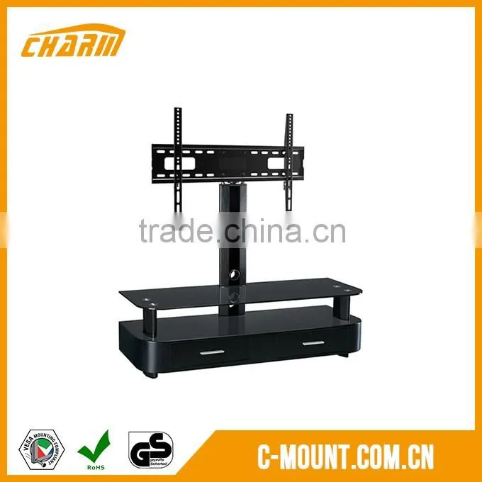 Tv stand modern for 32"-65", factory supply stainless steel tv stand