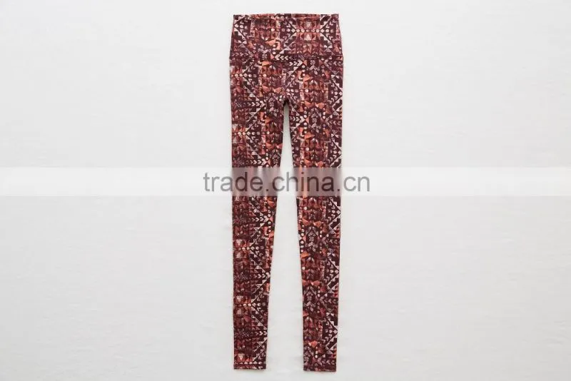 New OEM Women Leggings Colorful Compression Pants, Wholesale Women Yoga Pants