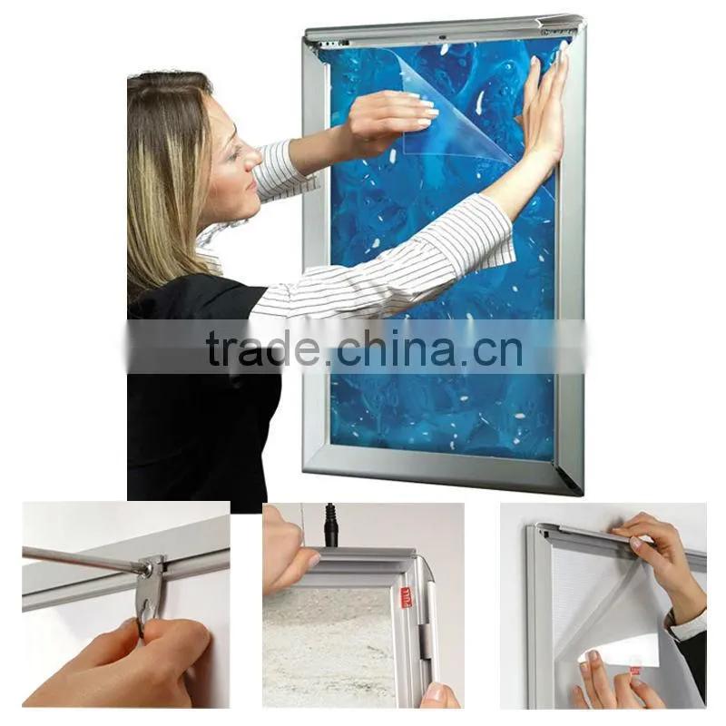 Promotion Super Thin Slim Aluminium A0 Led Poster Frames