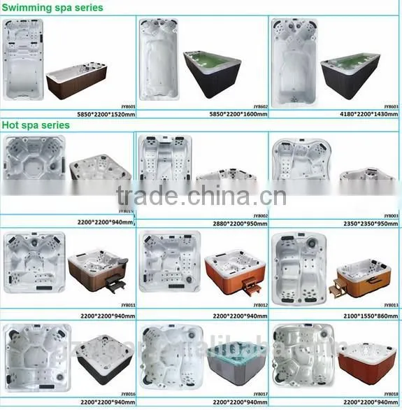 Outdoor Spa Pool/ Sexy Massage Spa/Hydro swim jet pool
