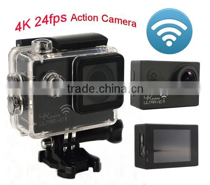 30m Waterproof Underwater Ultra HD 4K Wireless WiFi Camera Helmet Sports Action Camera
