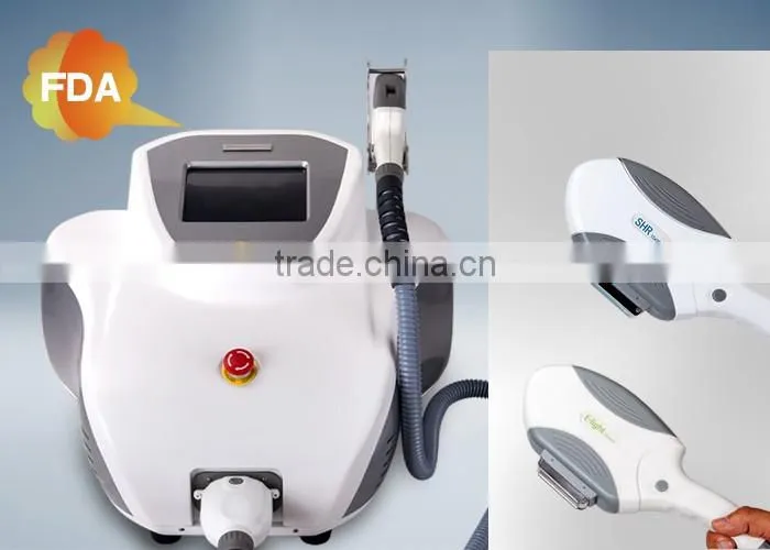 Professional hair removal multifunctional e-light instrument