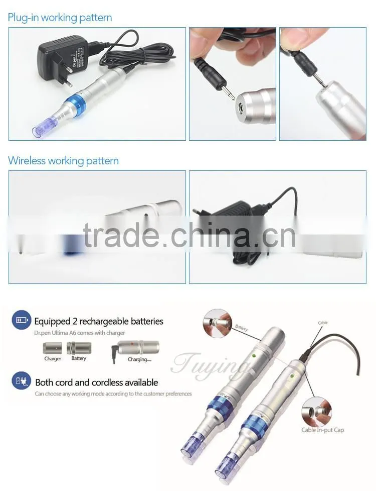 0.25mm micro needle electric korea derma pen for skin rejuvenation