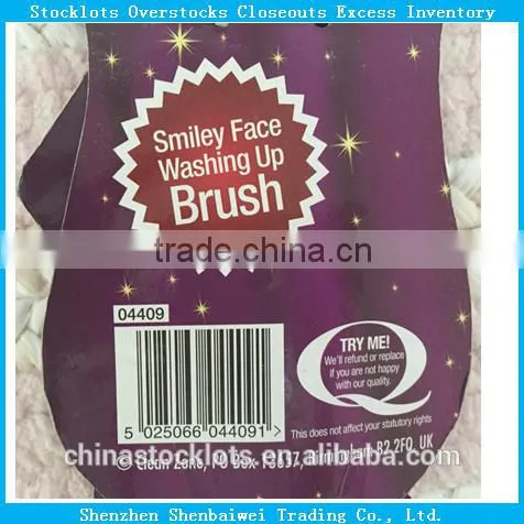 Factory surplus overstock clearance lot washing up cleaning brush new design buy stock from China
