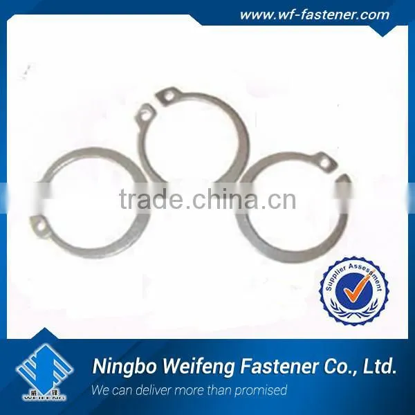 retaining ring for shafts heavy duty DIN471 made in China manufacturer Washer on shaft external circlip
