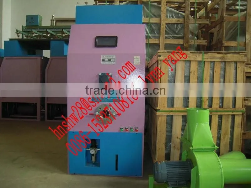 Factory price fiber / cotton plush toy stuffing machine filling machine for toys