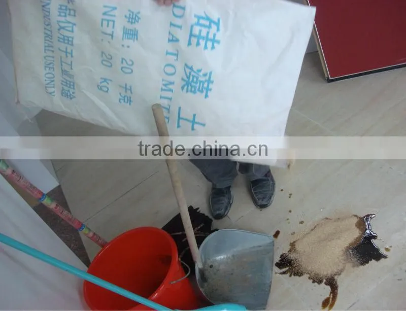 diatomite absorbent oil absorber spill control for Automotive industrial