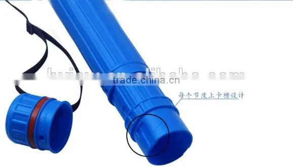 Artist plastic storage tube poster storage tube