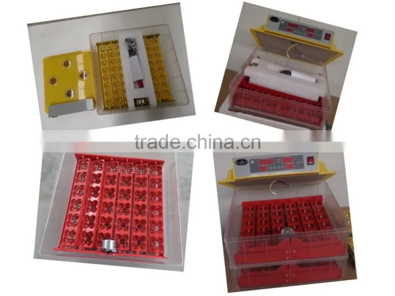 Hot sale 288 quail egg mini incubator price in ChinaWQ-72