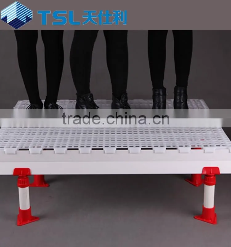 china farm plastic chicken slat floor