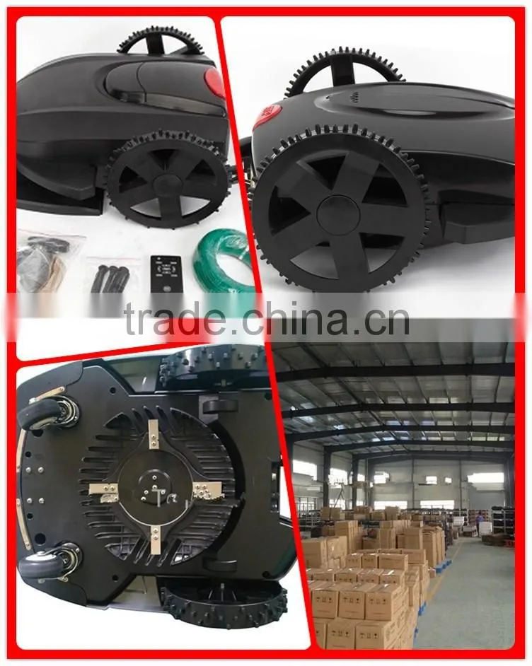 2016 New Products Hot Sale High Quality Wifi Intelligent Electric Patent Automatic Supoman Robot Lawn Mower/robot Mower Prices