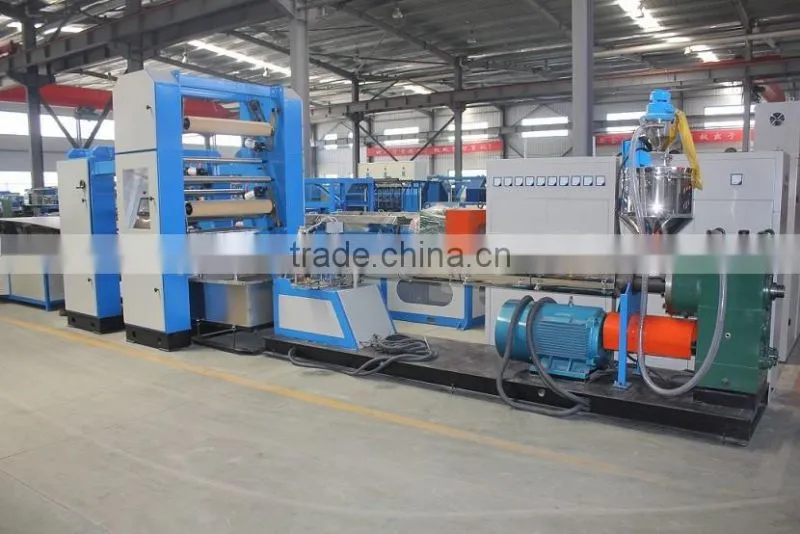 auto-feeding high capacity PE HDPE monofilament extrusion line to make twine and rope