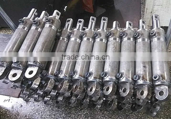 bore 100mm rod 50mm stroke 800mm small double acting portable welded hydraulic cylinder