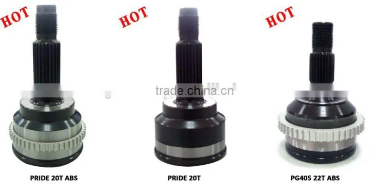 KK331-22-610 drive shaft parts outer cv joint for pride