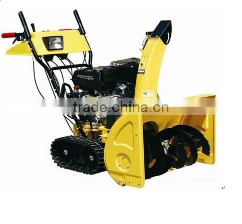 6.5hp gasoline snow blower rubber track
