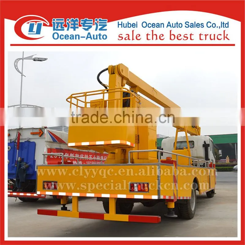 Sinotruk chassis Driving type 4x2 20 meters aerial platform vehicle