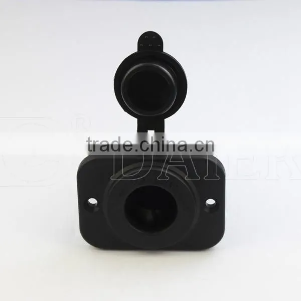 Fixed Panel 12V Wateroroof Power Socket, Power Outlet Socket For Car/