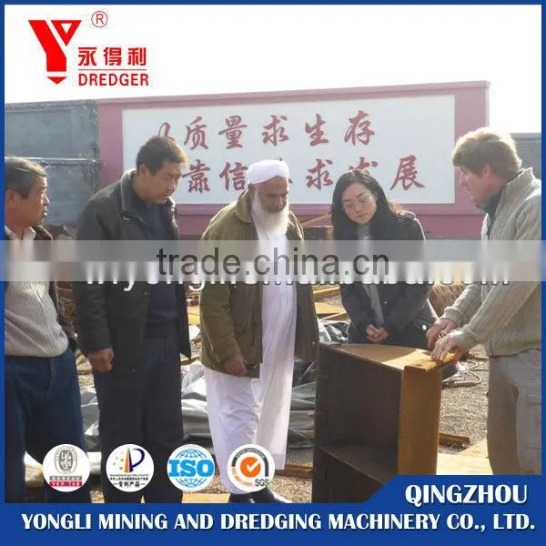 New machinery bucket wheel dredger