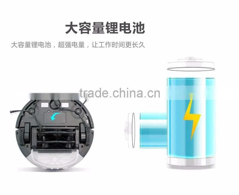 2016 China good quality low price smart vacuum cleaning robot sweep and mop good sweeping robot vacuum cleaner