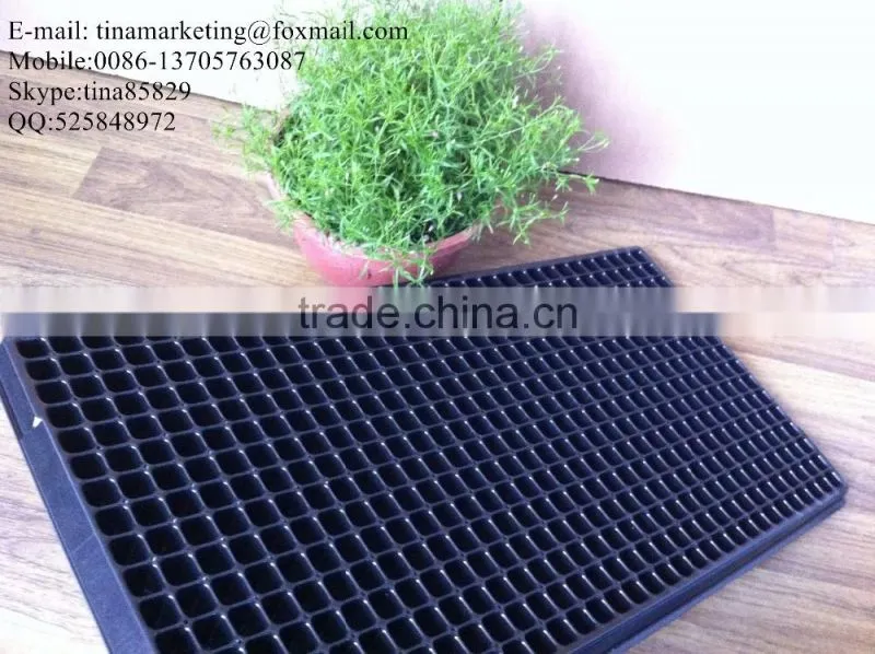 High Quality with UV Stabilizer PS Plastic Plug Seed Nursery Tray with 512 cell Cheap Price