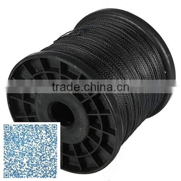 100LB 500M black 8 weaves braided fishing line