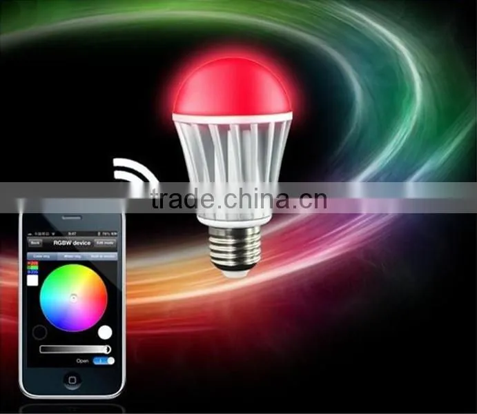 2015 Top Selling indoor Led Smart Light Bulb Wifi For Home use
