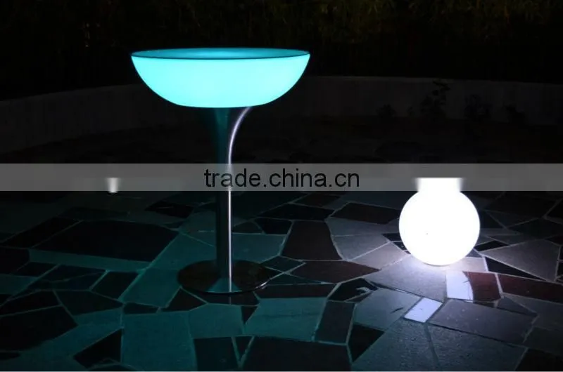 RGB glowing decorative LED club Table
