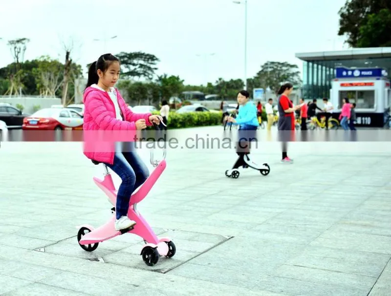 2017 Latest Arrival Leisure Outdoor Exercising Folding Pedal Y Bike, Aluminum Alloy Sports Bike For Kids/Adults