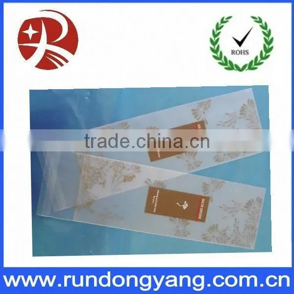 Recycled printed plastic food bags for packing /side gusset bag
