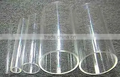 High quality 75OD transparent acrylic clear plastic tube pipe