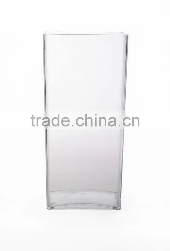 transparent tall cylinder vase/ acrylic bud vase