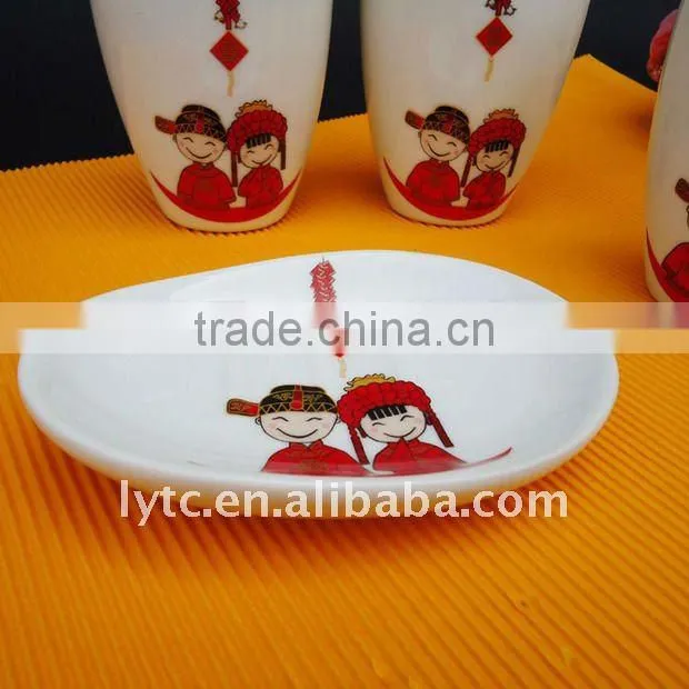 ceramic bath set for promotion