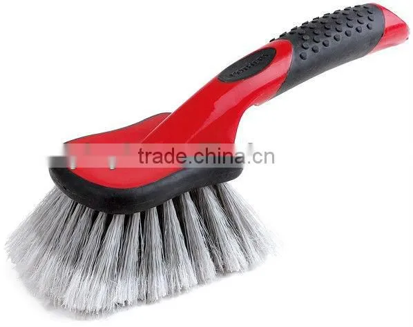 plastic car wheel wash cleaning wheel brush tire brush (RSCW-204)
