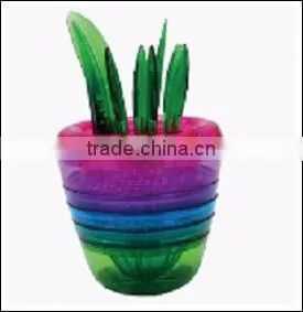 Flowerpot Vegetable Slicer Quick Chopper