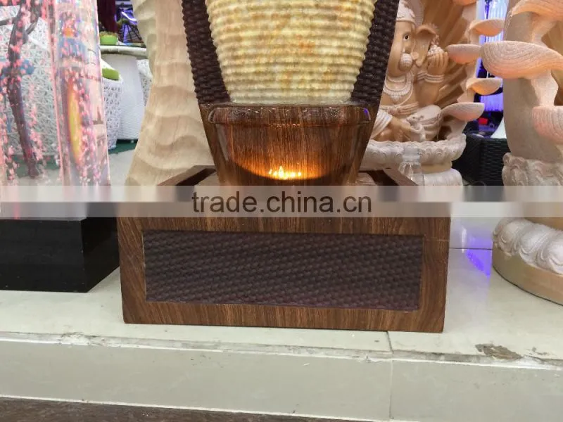 garden fengshui floating rolling ball fountain for sale