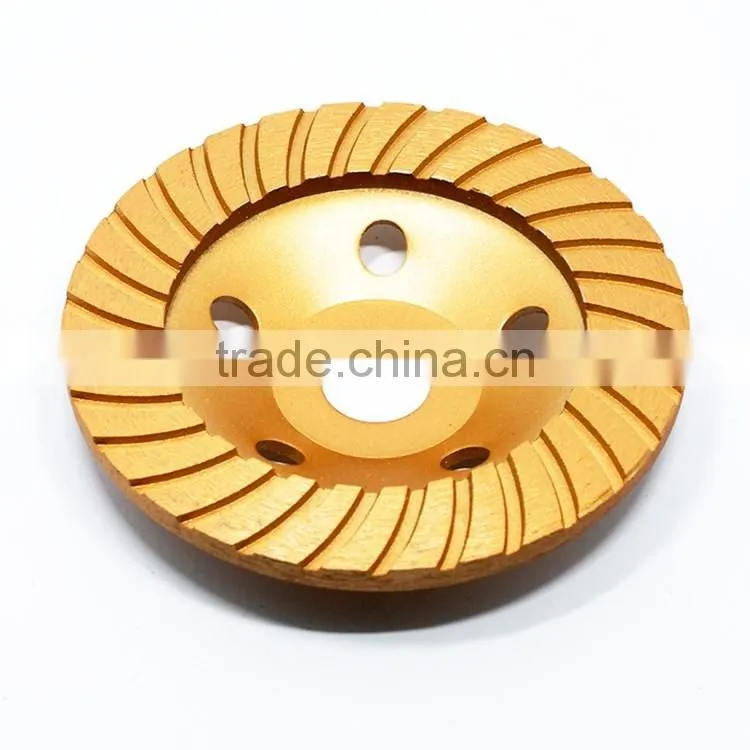 High quality ripple diamond cup wheel