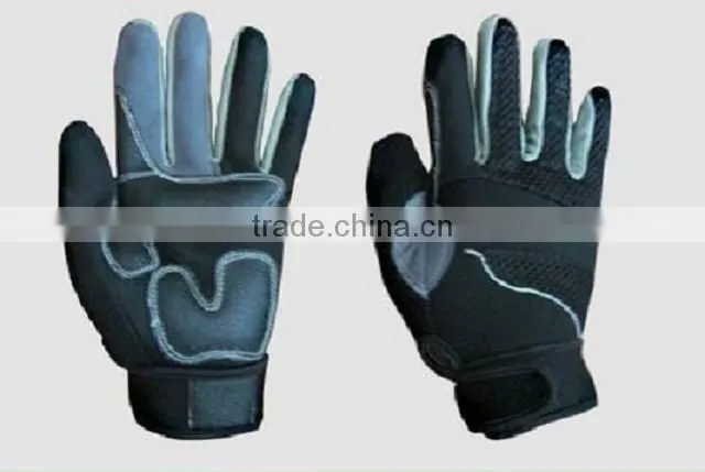 Camouflage military gloves with synthetic leather ZM355-H