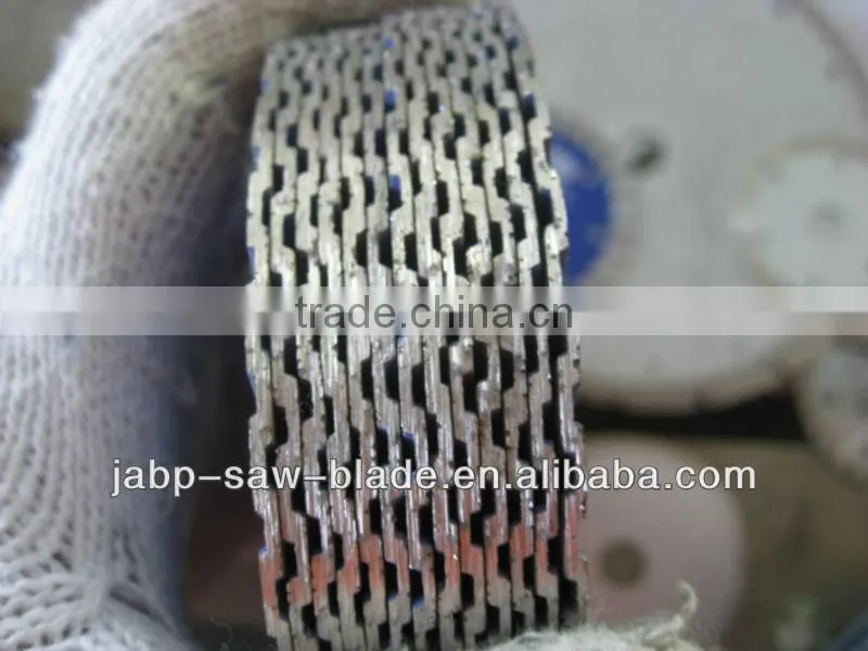 Order range diamond cutting blade