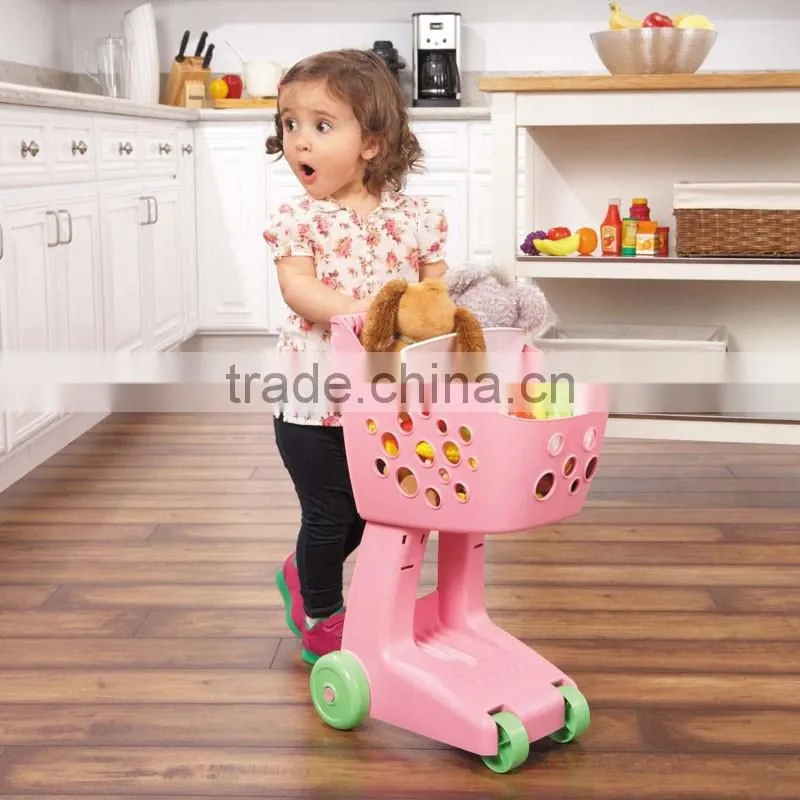 Hot sale cheap mini plastic kids shopper toy for sale