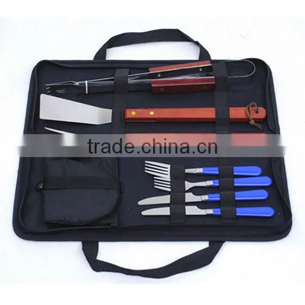 BQ-0026 / 9 pcs barbeque tool set