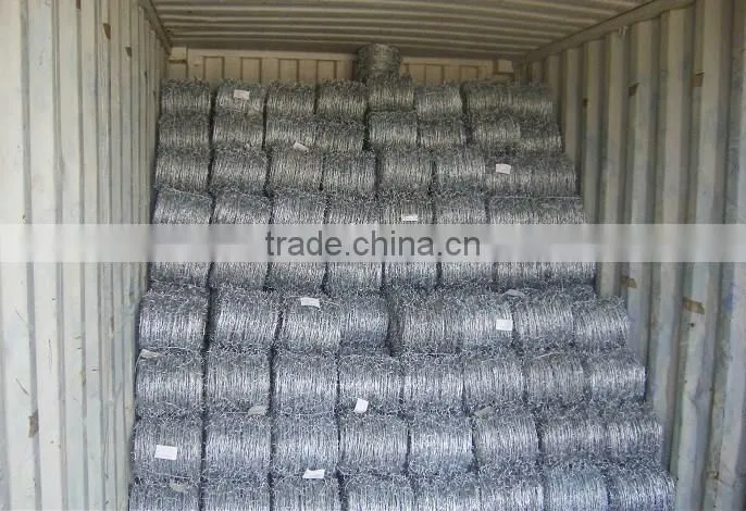 cheap price electro/hot dipped galvanized barbed wire