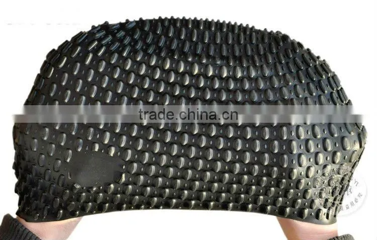 100% silicon swimming caps womens waterproof swim caps