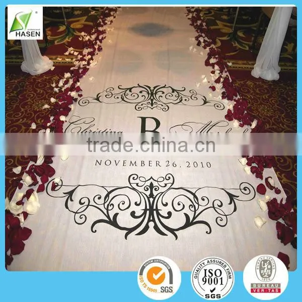 Guangzhou wedding accessories/ New Style wedding aisle runner for wedding decoration/wedding carpet/party items